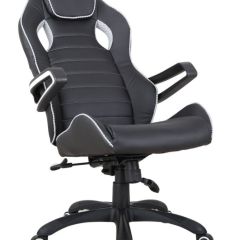 Кресло компьютерное BRABIX "Techno Pro GM-003" (черное/серое, вставки серые) 531814 в Кудымкаре - kudymkar.mebel24.online | фото 3