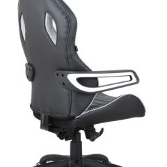 Кресло компьютерное BRABIX "Techno Pro GM-003" (черное/серое, вставки серые) 531814 в Кудымкаре - kudymkar.mebel24.online | фото 4