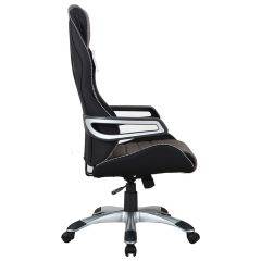 Кресло компьютерное BRABIX Techno GM-002 (ткань) черное/серое, вставки белые (531815) в Кудымкаре - kudymkar.mebel24.online | фото 4