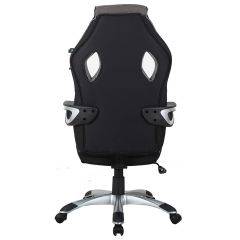 Кресло компьютерное BRABIX Techno GM-002 (ткань) черное/серое, вставки белые (531815) в Кудымкаре - kudymkar.mebel24.online | фото 6