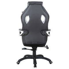Кресло компьютерное BRABIX Techno Pro GM-003 (экокожа черное/серое, вставки серые) 531814 в Кудымкаре - kudymkar.mebel24.online | фото 8