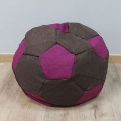 Кресло-мешок Мяч S (Savana Chocolate-Savana Berry) в Кудымкаре - kudymkar.mebel24.online | фото