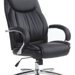 Кресло офисное BRABIX "Advance EX-575" (хром/экокожа/черное) 531825 в Кудымкаре - kudymkar.mebel24.online | фото 2