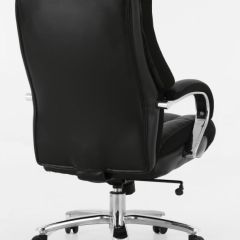 Кресло офисное BRABIX PREMIUM "Bomer HD-007" (рециклированная кожа, хром, черное) 531939 в Кудымкаре - kudymkar.mebel24.online | фото 4