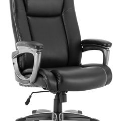 Кресло офисное BRABIX PREMIUM "Solid HD-005" (рециклированная кожа, черное) 531941 в Кудымкаре - kudymkar.mebel24.online | фото