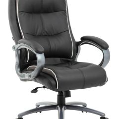 Кресло офисное BRABIX PREMIUM "Strong HD-009" (экокожа черная, ткань серая) 531945 в Кудымкаре - kudymkar.mebel24.online | фото