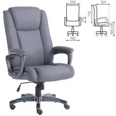 Кресло офисное BRABIX "Solid HD-005" (ткань/серое) 531823 в Кудымкаре - kudymkar.mebel24.online | фото