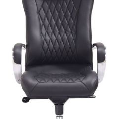 Кресло руководителя Бюрократ _AURA/BLACK черный в Кудымкаре - kudymkar.mebel24.online | фото 2