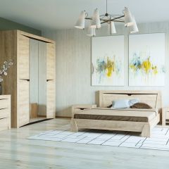Кровать 1600 (С) с основанием НКМ Версаль-5 секция №3 в Кудымкаре - kudymkar.mebel24.online | фото 2