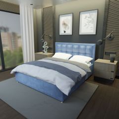 Кровать Адриана Решетка+ПМ+Дно (1200) в Кудымкаре - kudymkar.mebel24.online | фото
