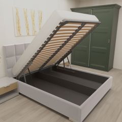 Кровать Асти интерьерная +основание/ПМ/бельевое дно (120х200) в Кудымкаре - kudymkar.mebel24.online | фото 3