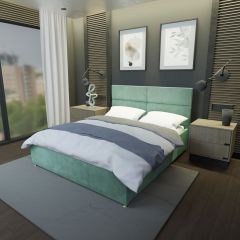 Кровать Аврора Решетка+ПМ (1200) *БЕЗ ДНА в Кудымкаре - kudymkar.mebel24.online | фото