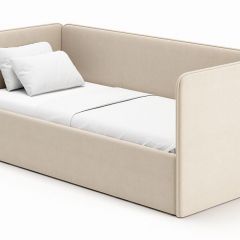 Кровать-диван Leonardo 160*70 (Бежевый) + боковина в Кудымкаре - kudymkar.mebel24.online | фото