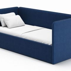 Кровать-диван Leonardo 160*70 (Синий) + боковина в Кудымкаре - kudymkar.mebel24.online | фото