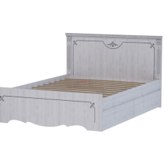 Кровать двойная Ольга 1Н + 2-а ящика (1600*2000) в Кудымкаре - kudymkar.mebel24.online | фото