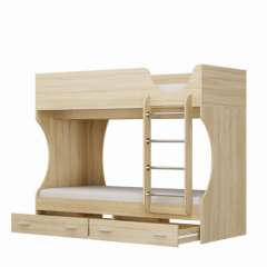 Кровать двухъярусная Д2 New/(дуб сонома) в Кудымкаре - kudymkar.mebel24.online | фото 2