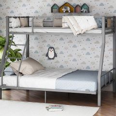Кровать двухъярусная "Гранада-1 140" Серый в Кудымкаре - kudymkar.mebel24.online | фото