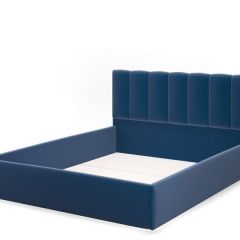 Кровать Элен 1600 + основание с ПМ (Лесмо brown) коричневый в Кудымкаре - kudymkar.mebel24.online | фото 3