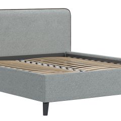 Кровать интерьерная Миа (1600) Купер 18/Кант Лайт 10 в Кудымкаре - kudymkar.mebel24.online | фото 3