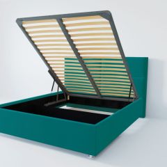 Кровать Корсика с ПМ 800 (велюр бирюзовый) в Кудымкаре - kudymkar.mebel24.online | фото