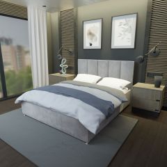 Кровать Мерида Решетка+ПМ (1800) *БЕЗ ДНА в Кудымкаре - kudymkar.mebel24.online | фото