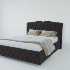 Кровать Нягань с ПМ 800 (экокожа кольт ч) в Кудымкаре - kudymkar.mebel24.online | фото