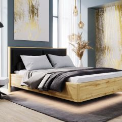 Кровать парящая 1600 с плитой 22 мм ЛИБЕРТИ + основание в Кудымкаре - kudymkar.mebel24.online | фото 2