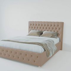 Кровать Версаль 2000 без основания (велюр серый) в Кудымкаре - kudymkar.mebel24.online | фото