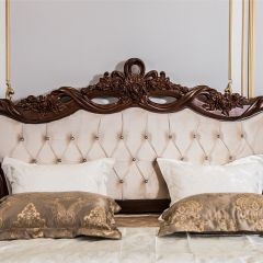Кровать с мягким изголовьем Афина 1800 (караваджо) в Кудымкаре - kudymkar.mebel24.online | фото 4