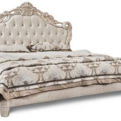Кровать с мягким изголовьем Патрисия (1600) крем в Кудымкаре - kudymkar.mebel24.online | фото 2