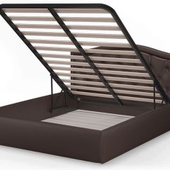 Кровать Стелла 1600*2000 Rock 12 (серо-фиолетовый) в Кудымкаре - kudymkar.mebel24.online | фото 4