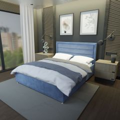 Кровать Тиана Решетка+ПМ (1800) *БЕЗ ДНА в Кудымкаре - kudymkar.mebel24.online | фото