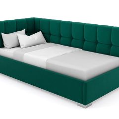 Кровать угловая Мия интерьерная +основание (80х200) в Кудымкаре - kudymkar.mebel24.online | фото 15