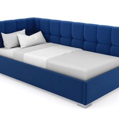 Кровать угловая Мия интерьерная +основание (80х200) в Кудымкаре - kudymkar.mebel24.online | фото 16
