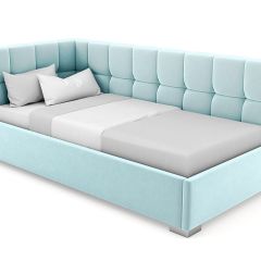 Кровать угловая Мия интерьерная +основание (80х200) в Кудымкаре - kudymkar.mebel24.online | фото 18