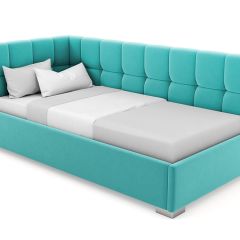 Кровать угловая Мия интерьерная +основание (80х200) в Кудымкаре - kudymkar.mebel24.online | фото 21