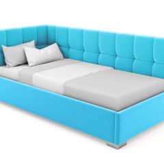 Кровать угловая Мия интерьерная +основание (80х200) в Кудымкаре - kudymkar.mebel24.online | фото 22