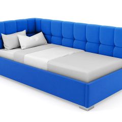 Кровать угловая Мия интерьерная +основание (80х200) в Кудымкаре - kudymkar.mebel24.online | фото 23