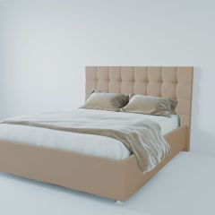 Кровать Венеция с ПМ 1200 (велюр светло-серый) в Кудымкаре - kudymkar.mebel24.online | фото 2