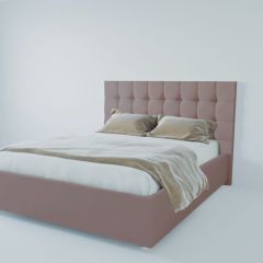 Кровать Венеция с ПМ 800 (велюр темно-серый) в Кудымкаре - kudymkar.mebel24.online | фото 2