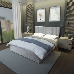 Кровать Верона Решетка+ПМ (1200) *БЕЗ ДНА в Кудымкаре - kudymkar.mebel24.online | фото