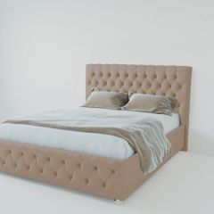 Кровать Версаль с ПМ 2000 (велюр серый) в Кудымкаре - kudymkar.mebel24.online | фото