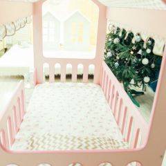 Кровать-домик без ящика 800*1600 (Розовый) в Кудымкаре - kudymkar.mebel24.online | фото 3