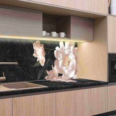 Кухонный фартук со столешницей (А-05) в едином стиле (3050 мм) в Кудымкаре - kudymkar.mebel24.online | фото