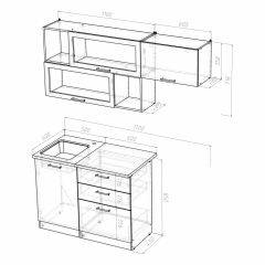 Кухонный гарнитур Инна экстра 1700 в Кудымкаре - kudymkar.mebel24.online | фото 4