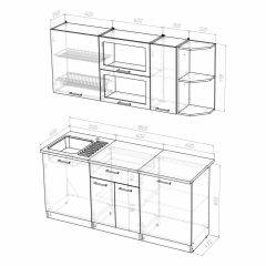 Кухонный гарнитур Лира макси 1800 в Кудымкаре - kudymkar.mebel24.online | фото 4