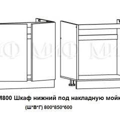 ЛИЗА-2 Кухонный гарнитур 1,6 Белый глянец холодный в Кудымкаре - kudymkar.mebel24.online | фото 6