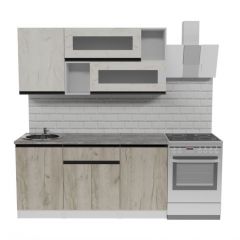 Кухонный гарнитур Паола стандарт 1600 мм в Кудымкаре - kudymkar.mebel24.online | фото 4