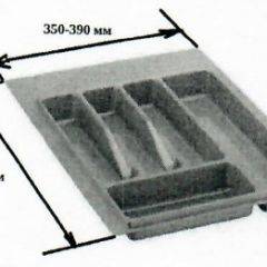 Лоток для столовых приборов 350-390 380-490 (SV-Мебель) в Кудымкаре - kudymkar.mebel24.online | фото 2