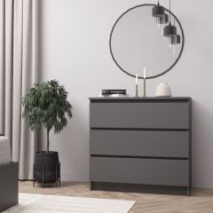 МОРИ МК 800.1 Комод (графит) в Кудымкаре - kudymkar.mebel24.online | фото